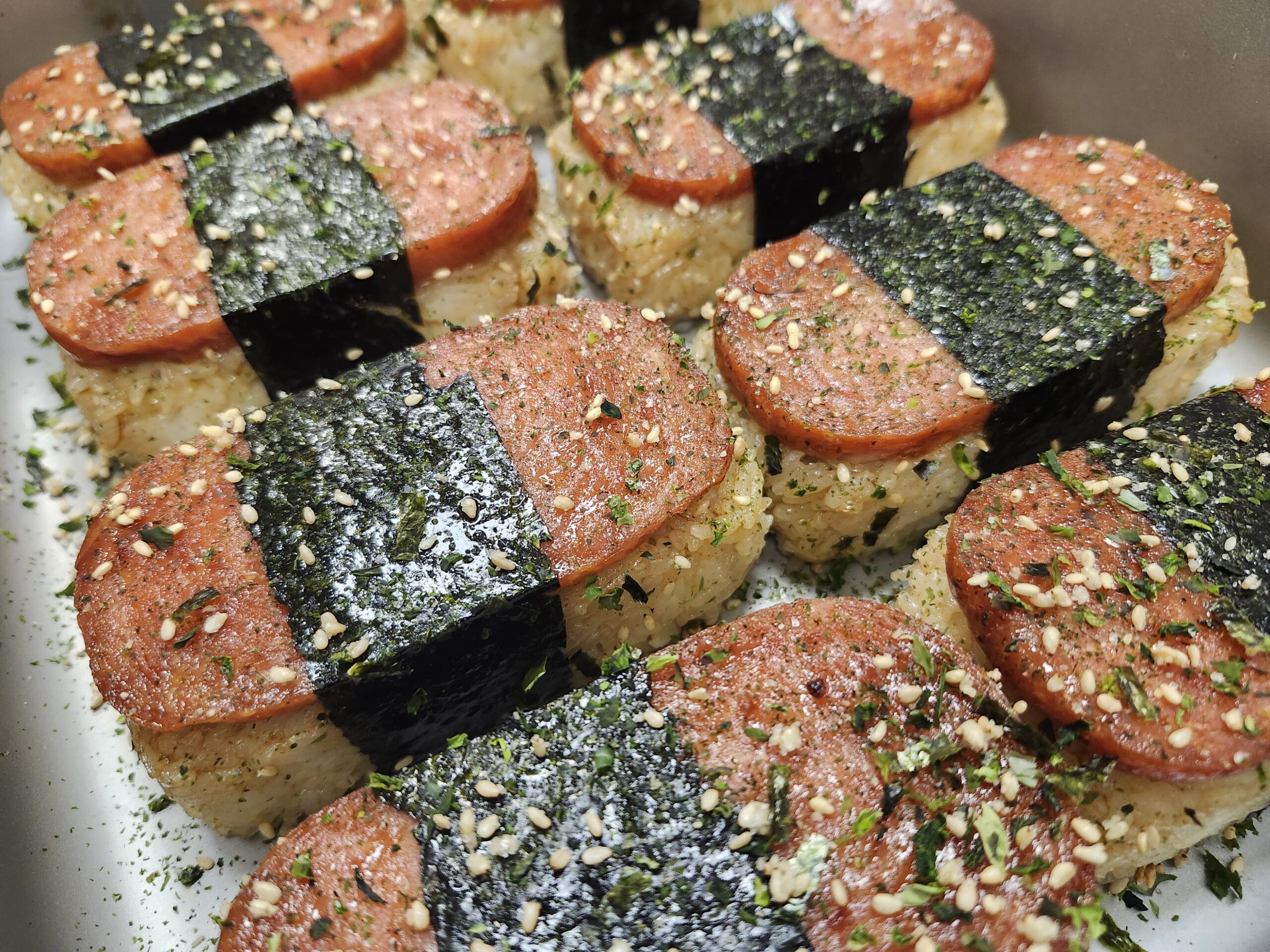 Spam Musubi at Bubble & Pearl’s Boba Lab